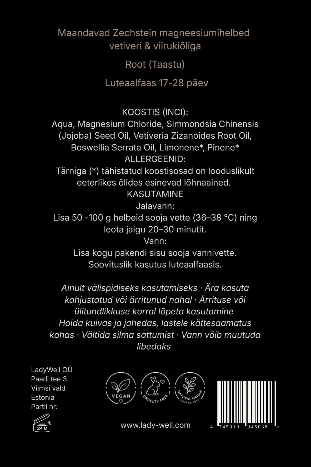 "Taastu" magneesiumihelbed